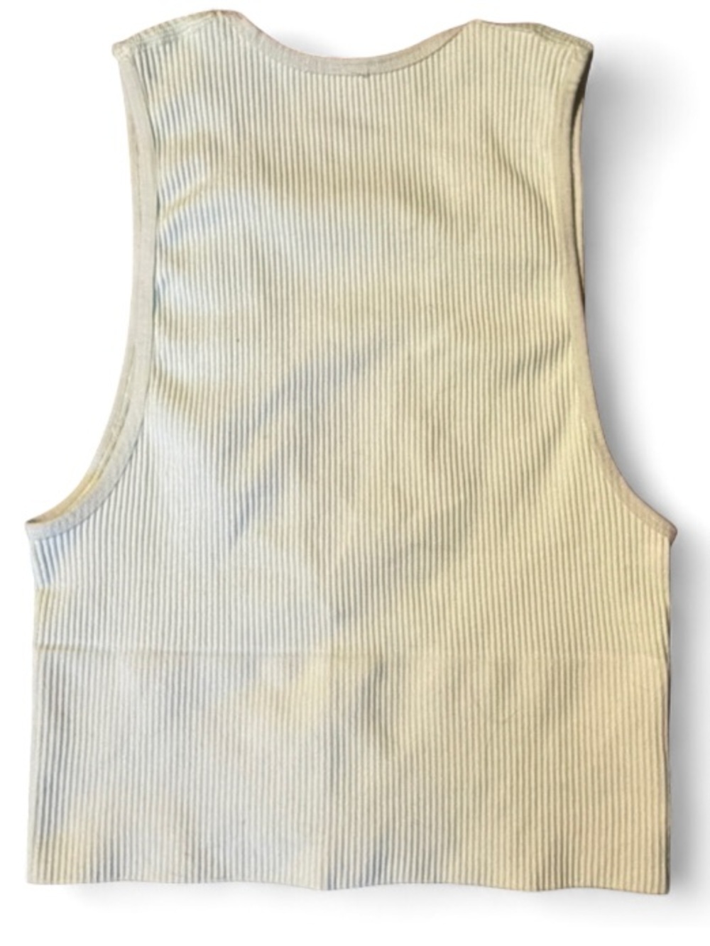 Out From Under Urban Outfitters Ribbed light mint Tank Top S - Picture 3 of 3